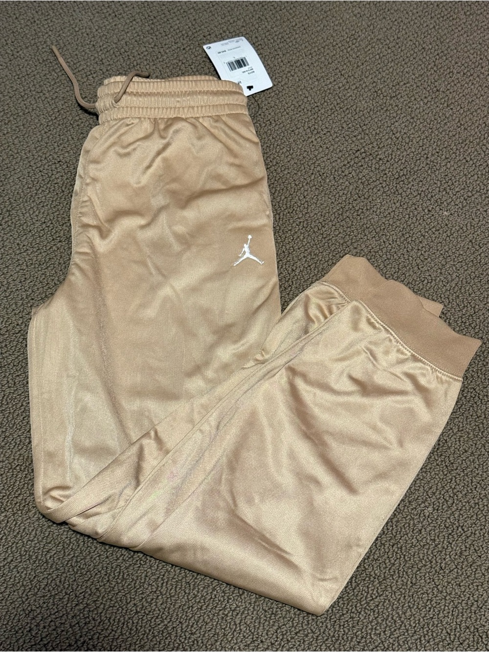 Jordan Kids Tan Jumpman Joggers